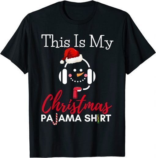 This Is My Christmas Pajama Gamer Video Games Gaming T-Shirt