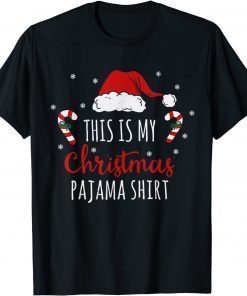 This Is My Christmas Pajama Matching Family Group T-Shirt