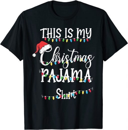 This Is My Christmas Pajama Merry Xmas Family Unisex Shirt