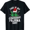 This Is My Christmas Pajama Weed Marijuana X-Mas Classic Shirt