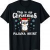 This Is My Christmas Penguin Pajama Santa Hat Limited Shirt