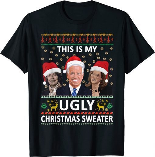 This Is My Ugly Christmas Anti-Biden Sweater Gift Shirt