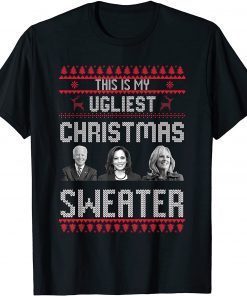 This Is My Ugly Christmas Anti-Biden Xmas Pajamas Sweater T-Shirt