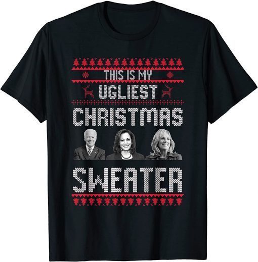 This Is My Ugly Christmas Anti-Biden Xmas Pajamas Sweater T-Shirt