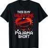 This Is My Valentine Hockey Pajama Sports Love Classic T-Shirt