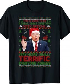 Trump 2024 Great Christmas Special Xmas Ugly Sweater Gift Shirt