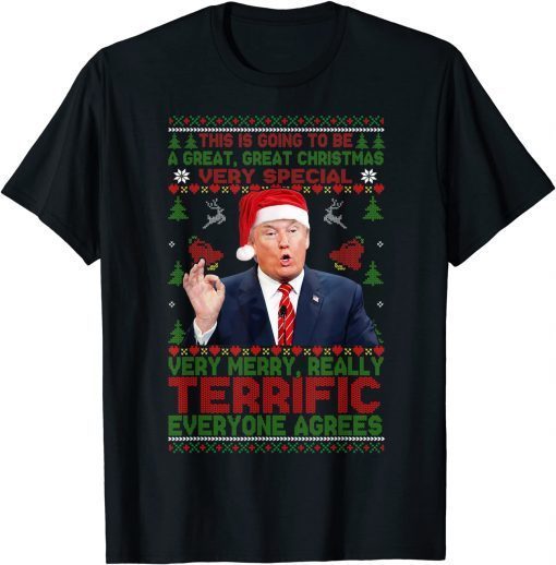 Trump 2024 Great Christmas Special Xmas Ugly Sweater Gift Shirt