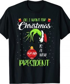 Trump All I Want For Christmas Is A New President Republican 2022 Shirt