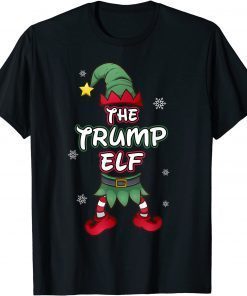 Trump Elf Christmas Pajamas Pjs Matching Family Group Unisex Shirt