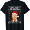 Trump Happy Easter Lets Go Branson Brandon Ugly Xmas Limited T-Shirt