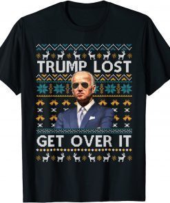 Trump Lost Snowflake Pro Joe Anti Trump Xmas Pajamas Classic T-Shirt