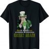 Trump Lover Make St Patricks Day Great Again Gift Shirt