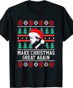 Trump Make Christmas 20202 Great Again Ugly X-mas Gift Shirt