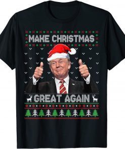 CTrump Make Christmas Great Again Ugly Sweater Xmas Unisex Shirt