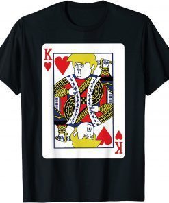 Trump The King of Hearts, Trump Santa Christmas, Trump Limited Shirt