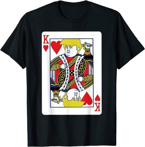 Trump The King of Hearts, Trump Santa Christmas, Trump Limited Shirt