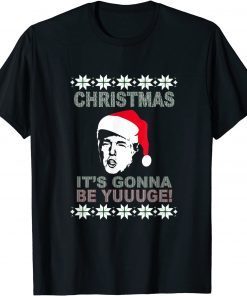 Trump Ugly Sweater Christmas Humor Jokes Pro Trump Sweater Classic Shirt