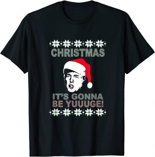 Trump Ugly Sweater Christmas Humor Jokes Pro Trump Sweater Classic Shirt