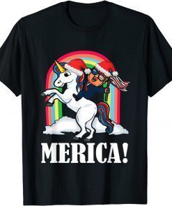 Trump Unicorn President Trump 2024 Christmas Official Shirt