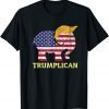 Trumplican Elephant Trump Hair 2020 Election Republican Official Shirt