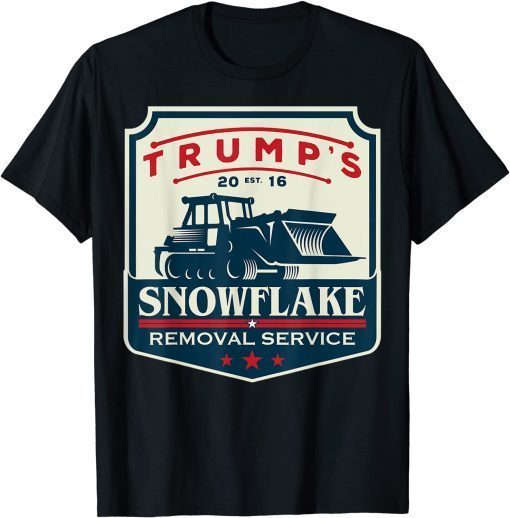 Trump's Snowflake Removal Service - Donald Trump 2020 Classic Shirt