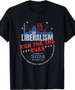 USA Conservative Anti Liberal Anti Biden 5K Fun Run Classic Shirt