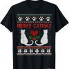 Ugly Christmas Sweater Merry Catmas Cat Lovers Classic Shirt