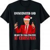 Unvaccinated And Ready To Talk Politics At Christmas Trump Classic Shirt