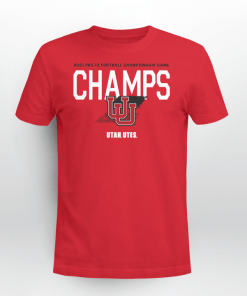 Utah Utes Football Conference Champions 2021 T-Shirt