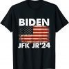 Vintage Joe Biden Jfk Jr'24 Flag Unisex Shirt