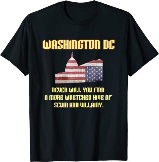 Washington DC Sucks - Political Humor Classic Shirt