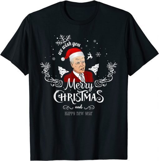 We Wish You Merry Christmas And Happy New Year Gift Shirt