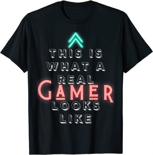 What a Real Gamer Looks Like Classic Shirt