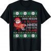 Who Needs a Sleigh When You Have a Plane Christmas Santa Classic Shirt