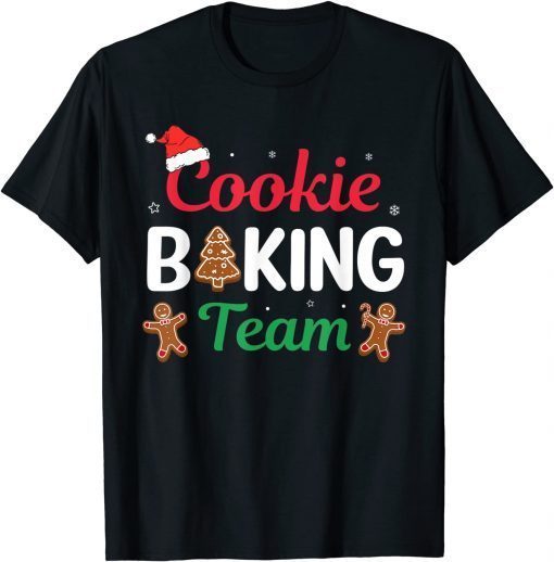 Xmas Family Matching Group Cookie Baking Team Christmas Gift Shirt