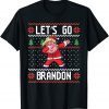 lets go bandon trump 2024 Daping Ugly Christmas X-mas Gift Shirt