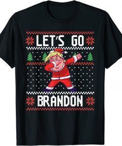 lets go bandon trump 2024 Daping Ugly Christmas X-mas Gift Shirt