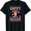 Joe Biden Happy Inflation Ugly Christmas Pajama Unisex Shirt