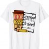 100 Days Of Coffee & Chaos Teachers 100th Day Of School Classic Shirt