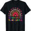 100 Days Of Kindergarten School Teacher Smarter Rainbow Unisex Shirt