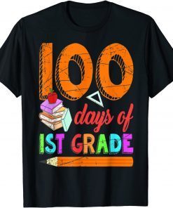 100 Days Of School First Grade School Student Pupil Classic Shirt