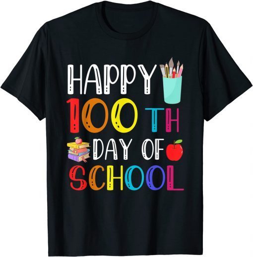 100 Days Of School Teacher And Student Gift Shirt