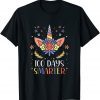 100 Days Smarter 100 Days of School Uiconrn Unisex Shirt