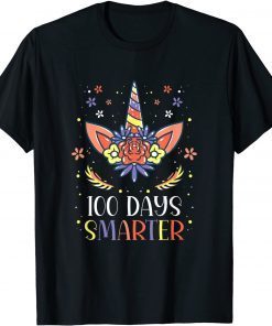 100 Days Smarter 100 Days of School Uiconrn Unisex Shirt