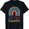 100 Days Smarter Rainbow, Happy 100th Day Of School Gift Shirt