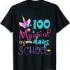 100 Days Smarter Unicorn 100 Days of School Unisex T-Shirt