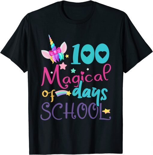 100 Days Smarter Unicorn 100 Days of School Unisex T-Shirt