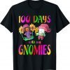 100 Days With My Gnomies Happy 100th Day Of School Teacher Unisex T-Shirt