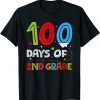 100 Days of 2nd Grade Teacher Second Grade School Gift T-Shirt