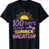 100 Days of School Closer Summer Vacation Teacher Student Classic T-Shirt
